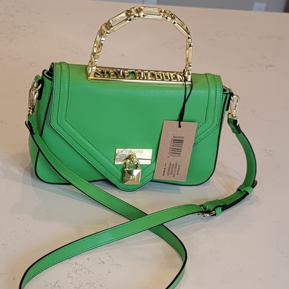 *NEW* Steve Madden Green Flare BGINERVA Crossbody Handbag - Picture 14 of 16